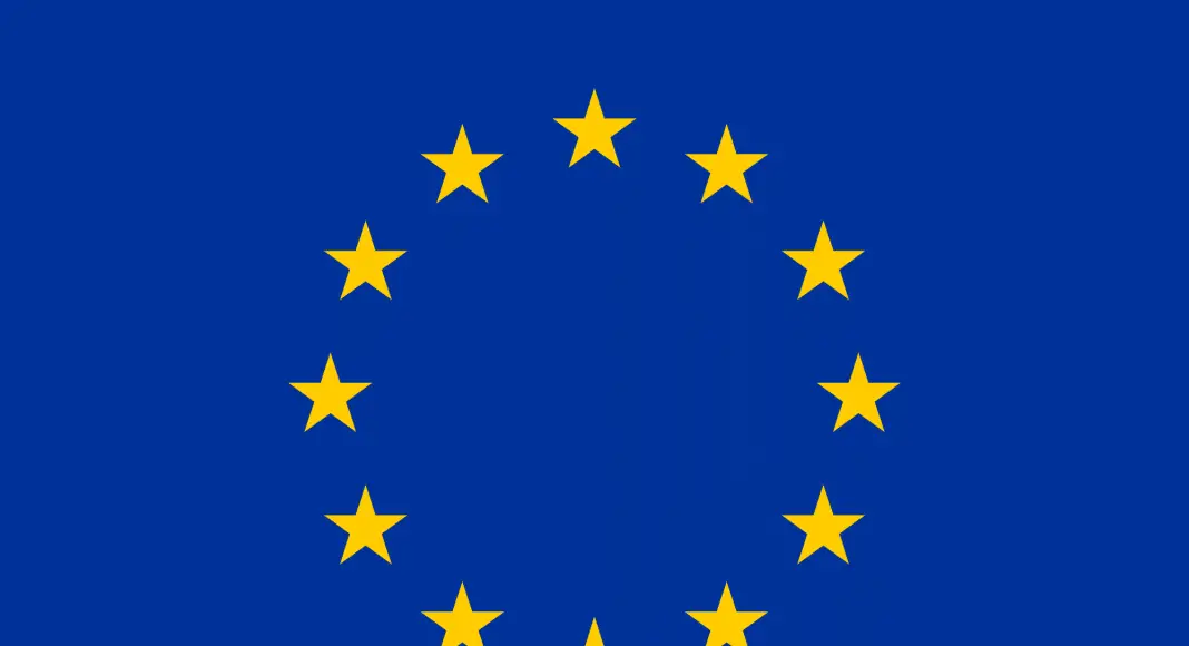 Le drapeau européen, symbole de l'Union Européenne