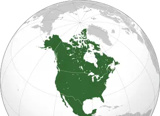 L’ALENA (NAFTA) : le cas nord-américain Carte des pays membres de l'ALENA