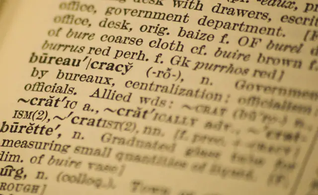 Définition de "bureaucratie" selon Weber
