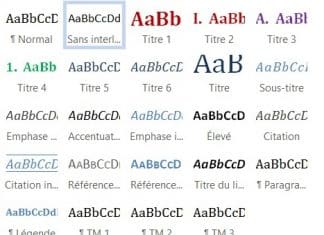Mise en forme du mémoire : Gagnez du temps avec les styles de Word !