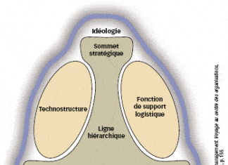 Les 6 parties de l’entreprise, par Henri Mintzberg (1989) Les 6 parties de l'organisation