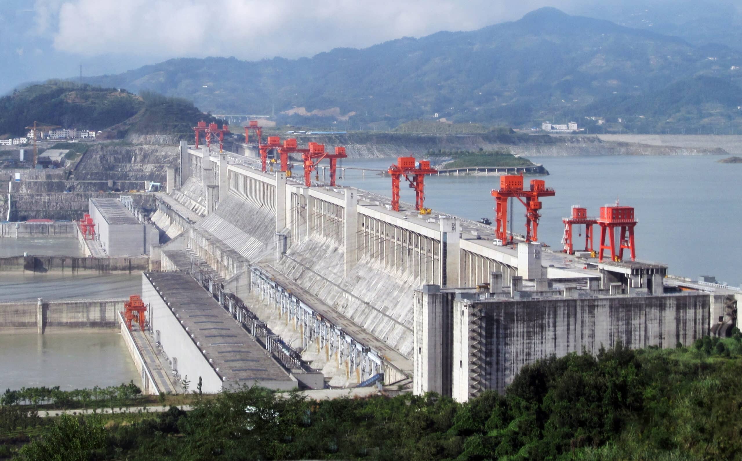 Le barrage des Trois Gorges sur le fleuve Yangtze, en Chine