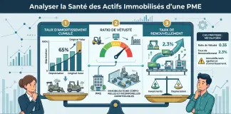 Comment évaluer la santé financière des actifs immobilisés d’une PME Quand on examine le bilan d'une PME pour la première fois, le poste « actifs immobilisés » est souvent celui qui pose le plus de questions.