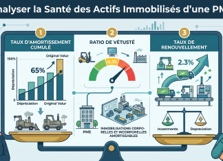 Comment évaluer la santé financière des actifs immobilisés d’une PME Quand on examine le bilan d'une PME pour la première fois, le poste « actifs immobilisés » est souvent celui qui pose le plus de questions.