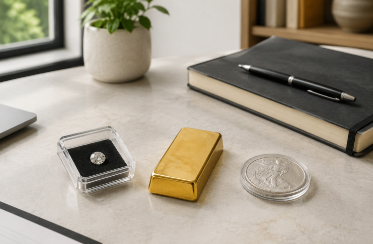 Comment investir et épargner en diamants et métaux précieux ? Diamant et métaux précieux sont des actifs tangibles, mais leurs mécanismes de valorisation et de revente diffèrent.