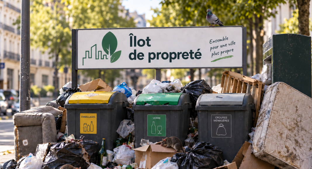 Tout est parti d’un îlot de propreté. J’avais naïvement imaginé quelque chose de propre. J’ai découvert une langue.