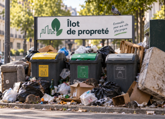 Îlot de propreté : le lyrisme du sac poubelle Tout est parti d’un îlot de propreté. J’avais naïvement imaginé quelque chose de propre. J’ai découvert une langue.