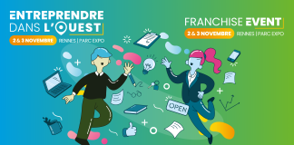 Entreprendre dans l’Ouest 2026 : deux jours pour faire avancer son projet entrepreneurial Les 2 et 3 novembre 2026, le Parc Expo de Rennes accueillera la 28ᵉ édition du salon Entreprendre dans l’Ouest.
