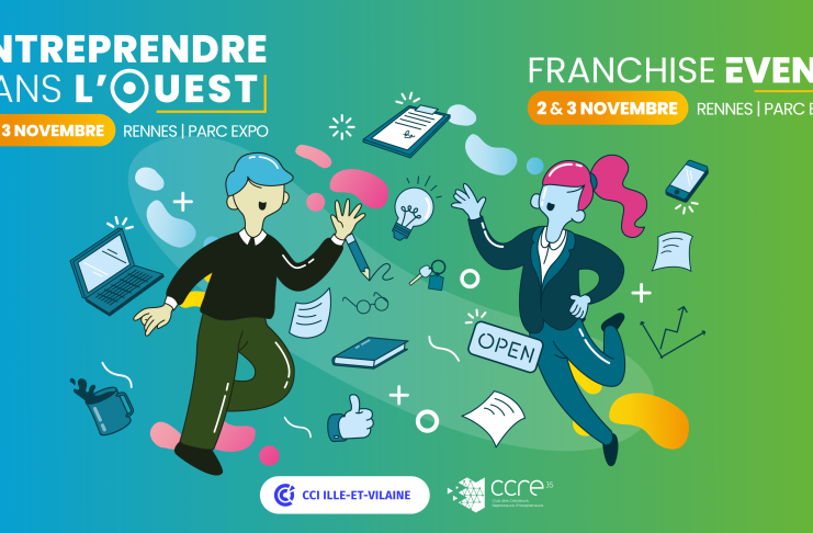 Entreprendre dans l’Ouest 2026 : deux jours pour faire avancer son projet entrepreneurial Les 2 et 3 novembre 2026, le Parc Expo de Rennes accueillera la 28ᵉ édition du salon Entreprendre dans l’Ouest.